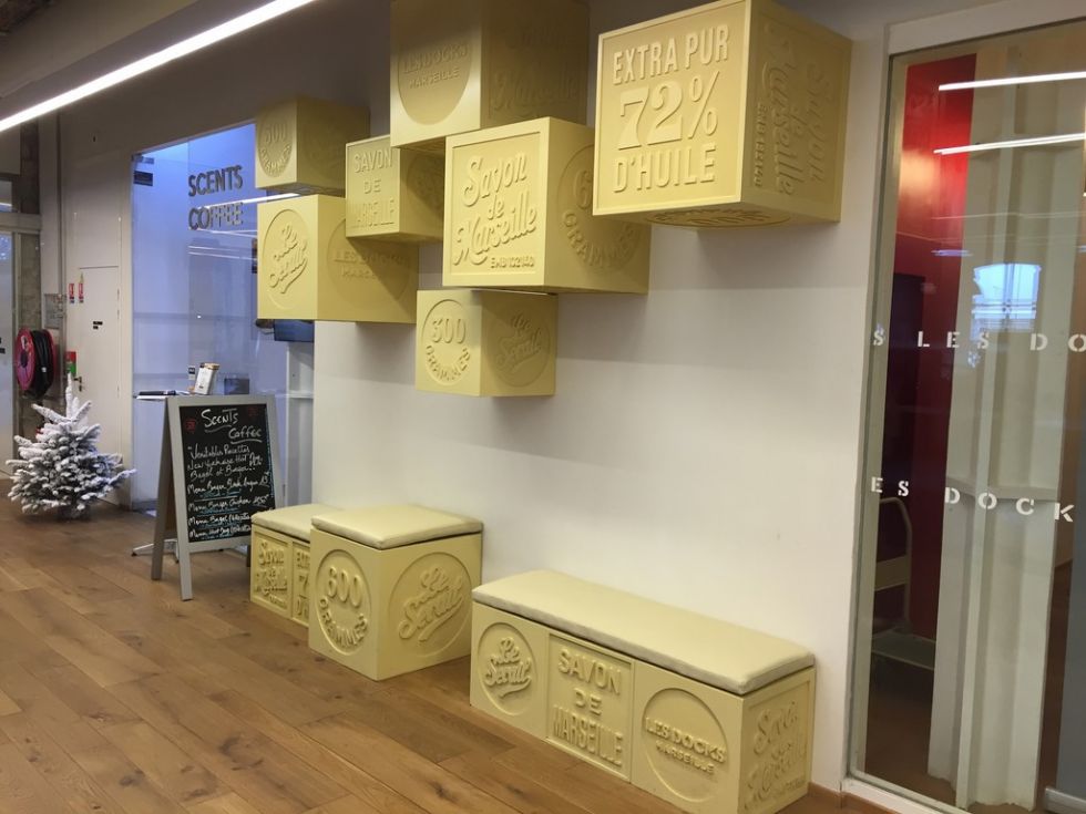 coussins assise decoration village les docks marseille